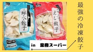 業務スーパーの冷凍餃子オススメ2選